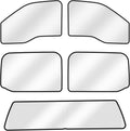 Sunshades for 2015-2020 Ford F150 SuperCrew 4 Door - Privacy & Cooling