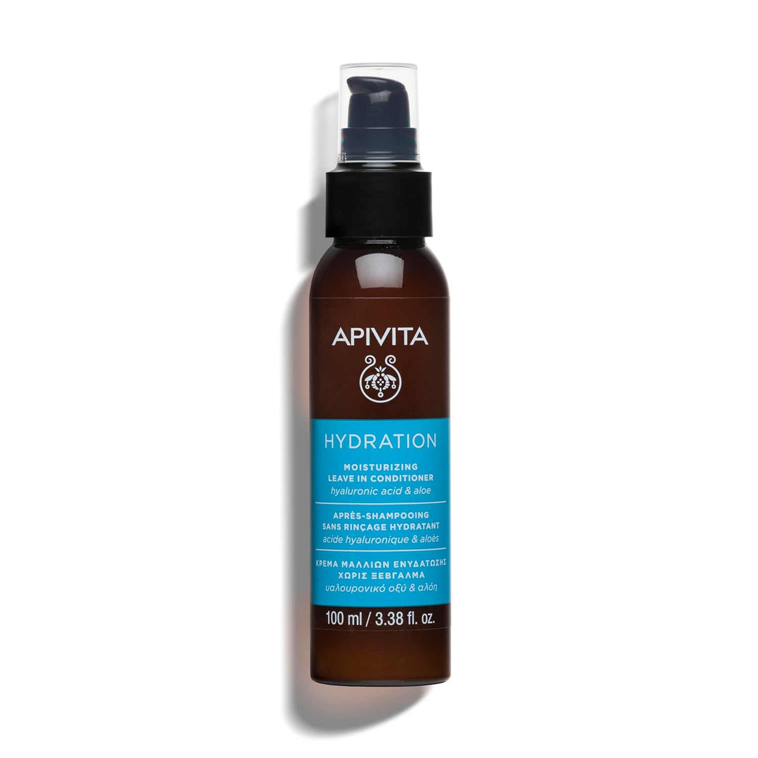 Apivita Hydration Leave-In Conditioner - Hydrates, Protects, Detangles