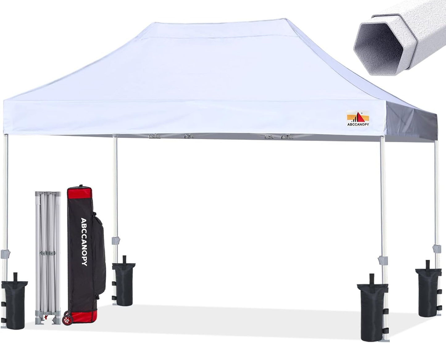 ABCCANOPY Commercial Pop Up Canopy Tent 10x15 for Events