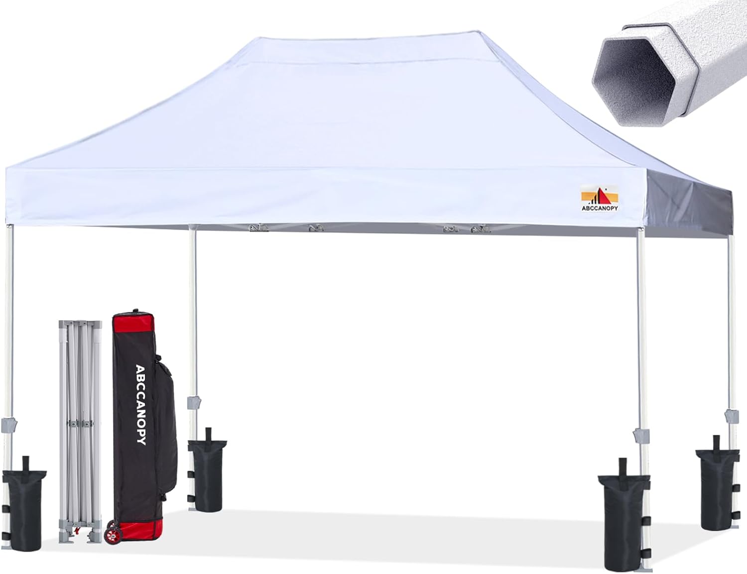 ABCCANOPY Commercial Pop Up Canopy Tent 10x15 for Events