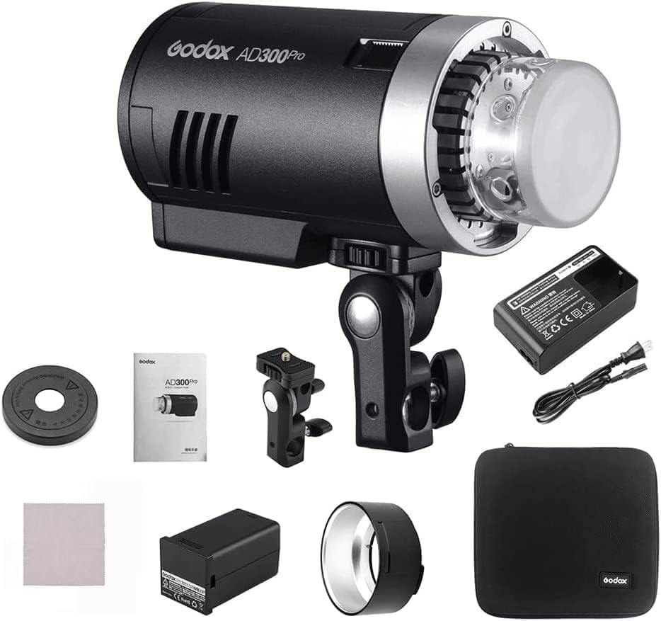 Godox AD300Pro Outdoor Strobe Flash Light for Professional Photography