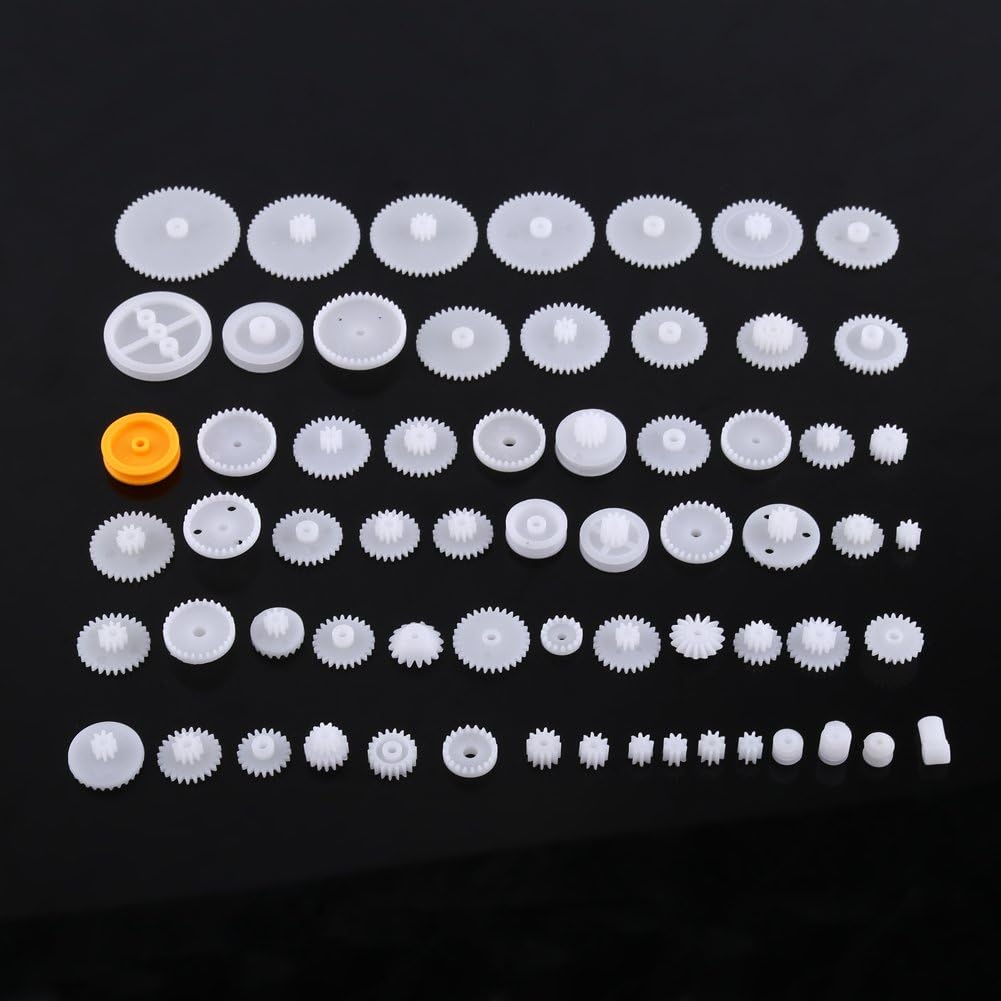64-Piece DIY Robot Gear Kit by Walfront