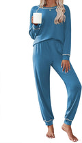 Ekouaer Pajamas Set for Women Soft Comfy Pjs Sets Long (Style 1XXH)