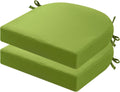 19in x 19in x 3in Outdoor Chair Cushions Set of 2 - Thick Waterproof
