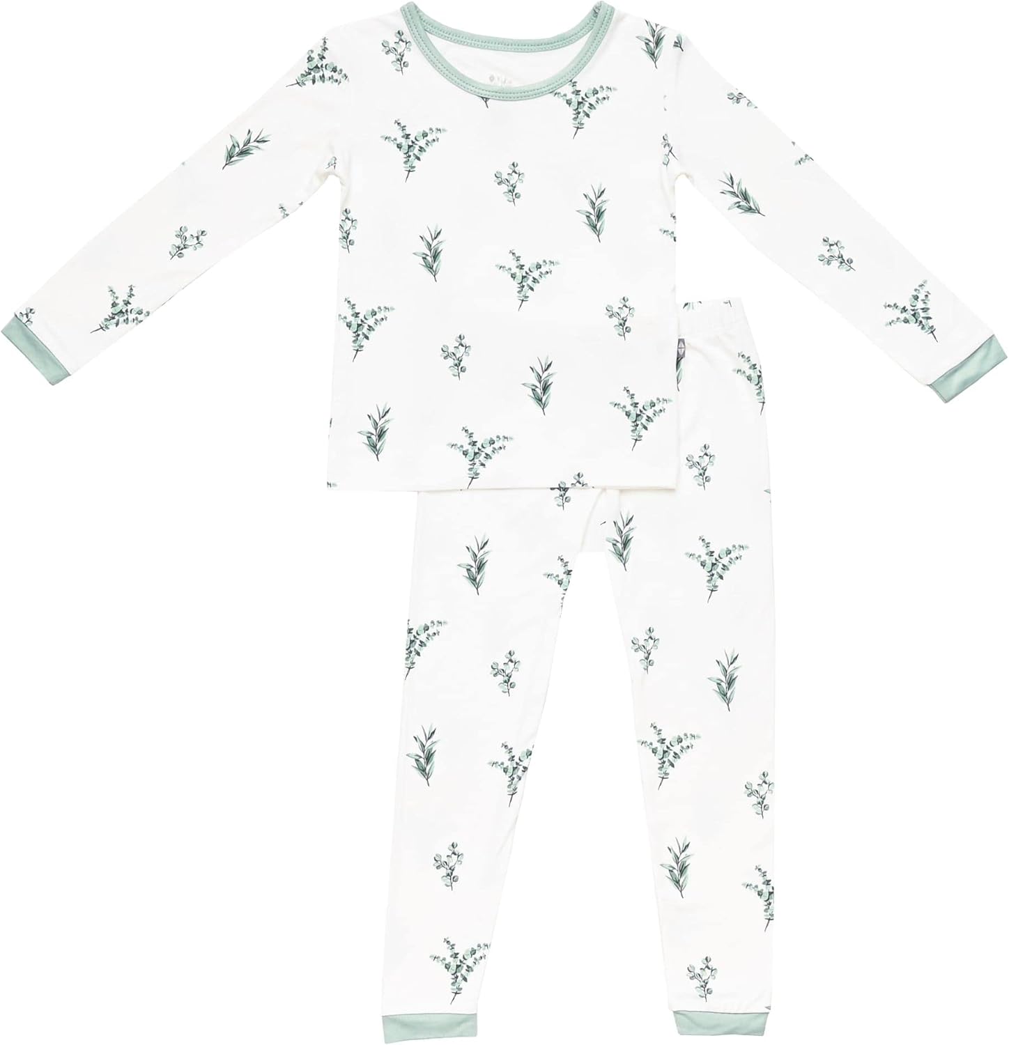 KYTE BABY Toddler Pajama Set - Soft Bamboo Rayon Pjs for Kids