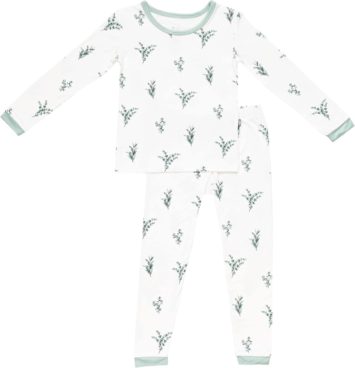 KYTE BABY Toddler Pajama Set - Soft Bamboo Rayon Pjs for Kids