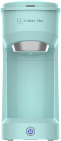 Retro Single Serve Brewer for Ground Coffee - Mint