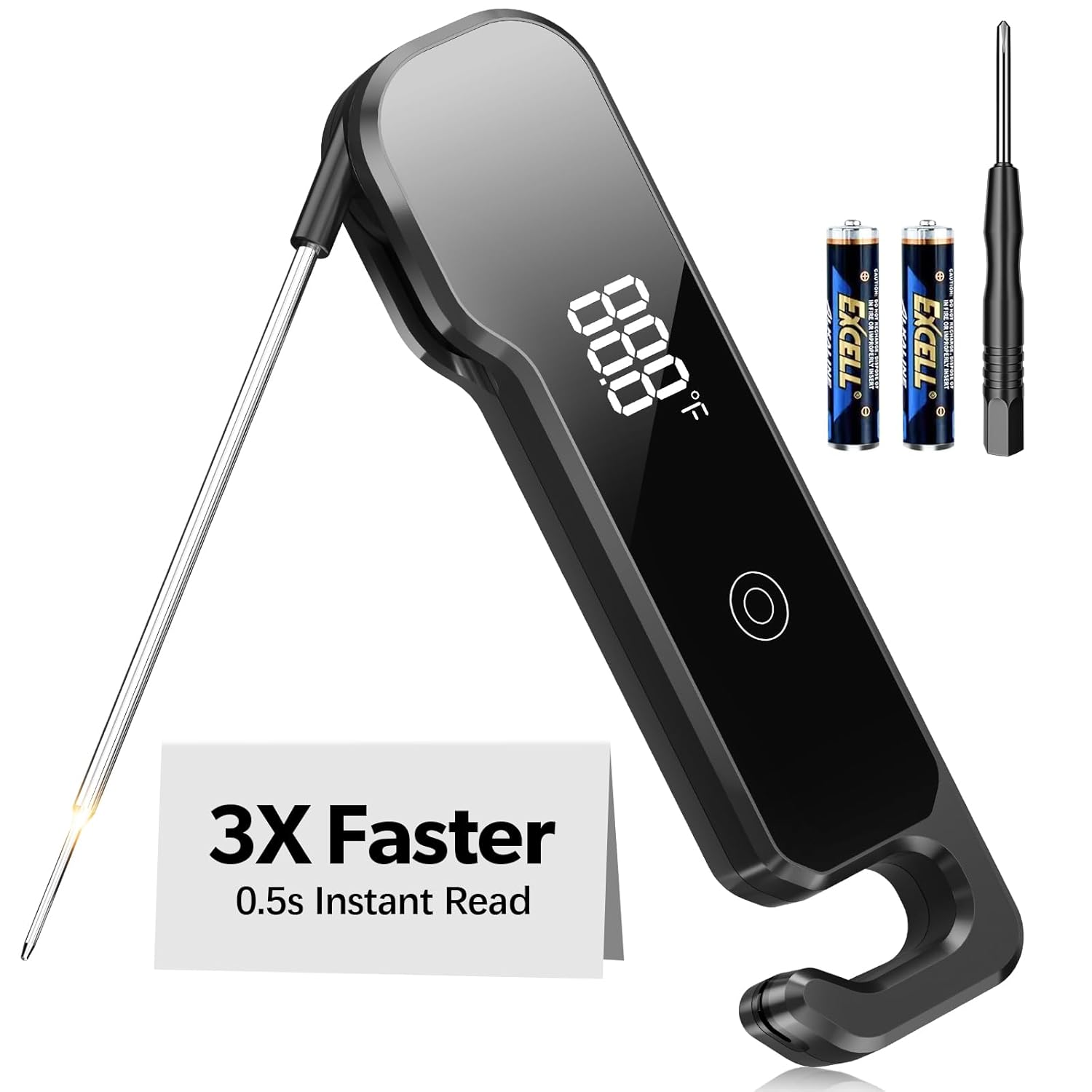 3in1 Touchscreen Instant Meat Thermometer