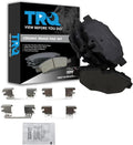 TRQ Front Brake Pads Ceramic Compatible with 2003-2009 Mercedes-Benz
