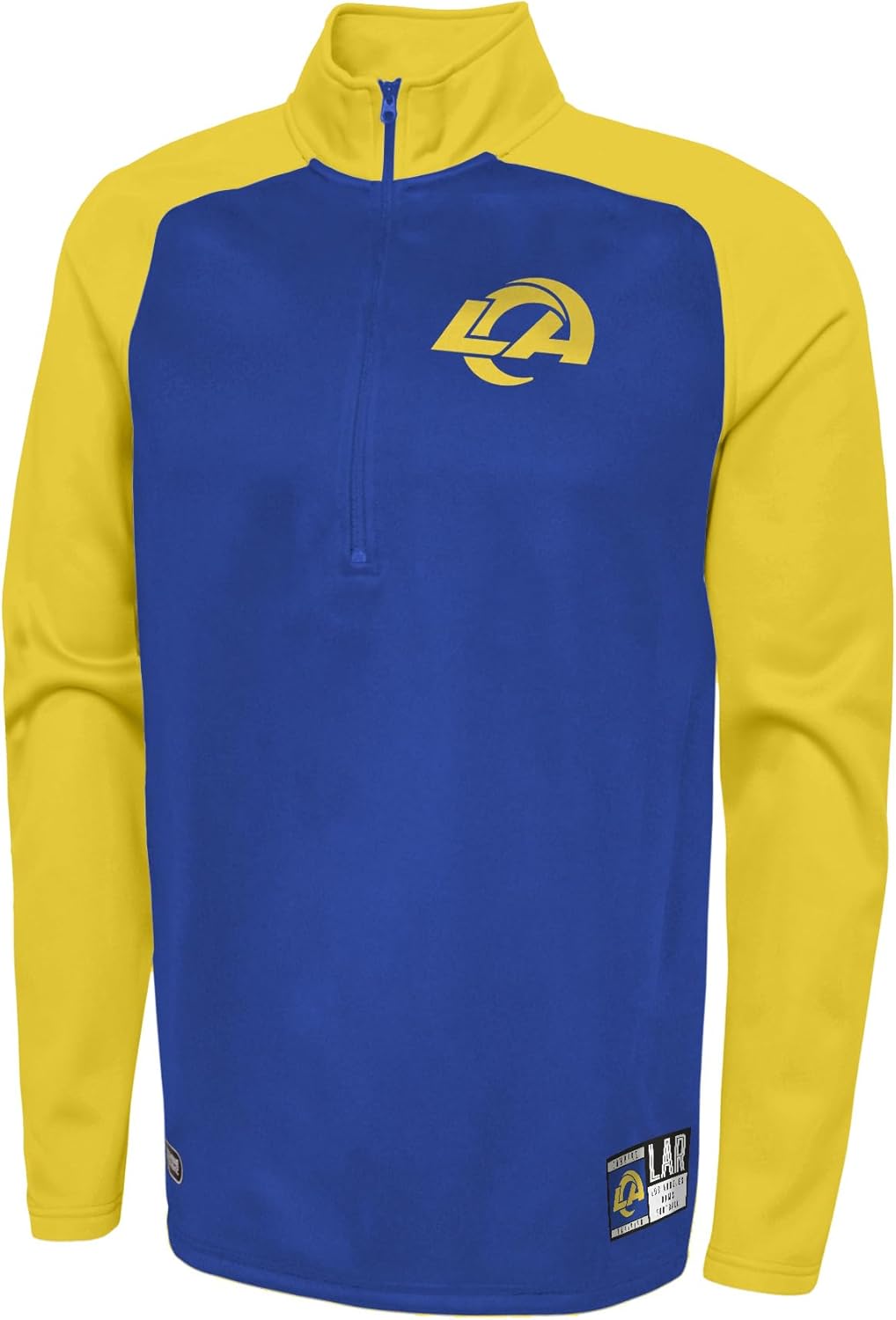 Outerstuff NFL Men's O-Line Performance 1/4 Zip Pullover Fleece
