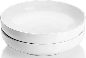 DOWAN Pasta Bowls Set of 2 - Large 10 in Ceramic Serving Dishes