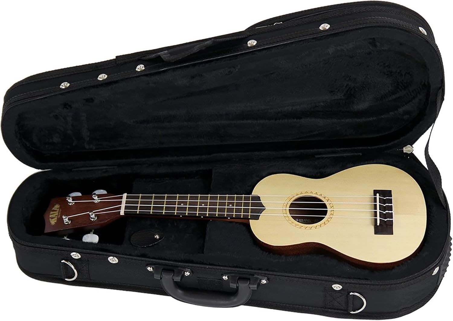 Gearlux Soprano Ukulele Polyfoam Case - Durable and Lightweight