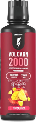 Volcarn 2000 L-Carnitine Energy Liquid for Improved Focus and Energy