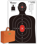 Highwild Shooting Range Silhouette Paper Target for All Firearms