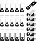 2GB Bulk Flash Drives Pack 50 - Value USB 2.0 Thumb Drives