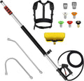 24FT Telescoping Pressure Washer Wand Kit - Reach High Without Ladders