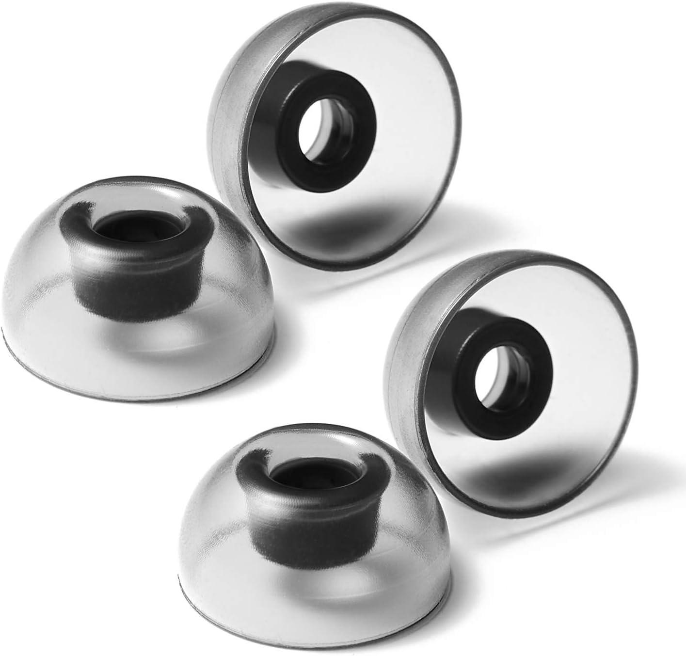 2Pairs Size L Crystal Earbud Tips for Noise Cancelling Headphones