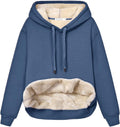 Haellun Womens Casual Winter Warm Fleece Sherpa Lined (Style MPJY)