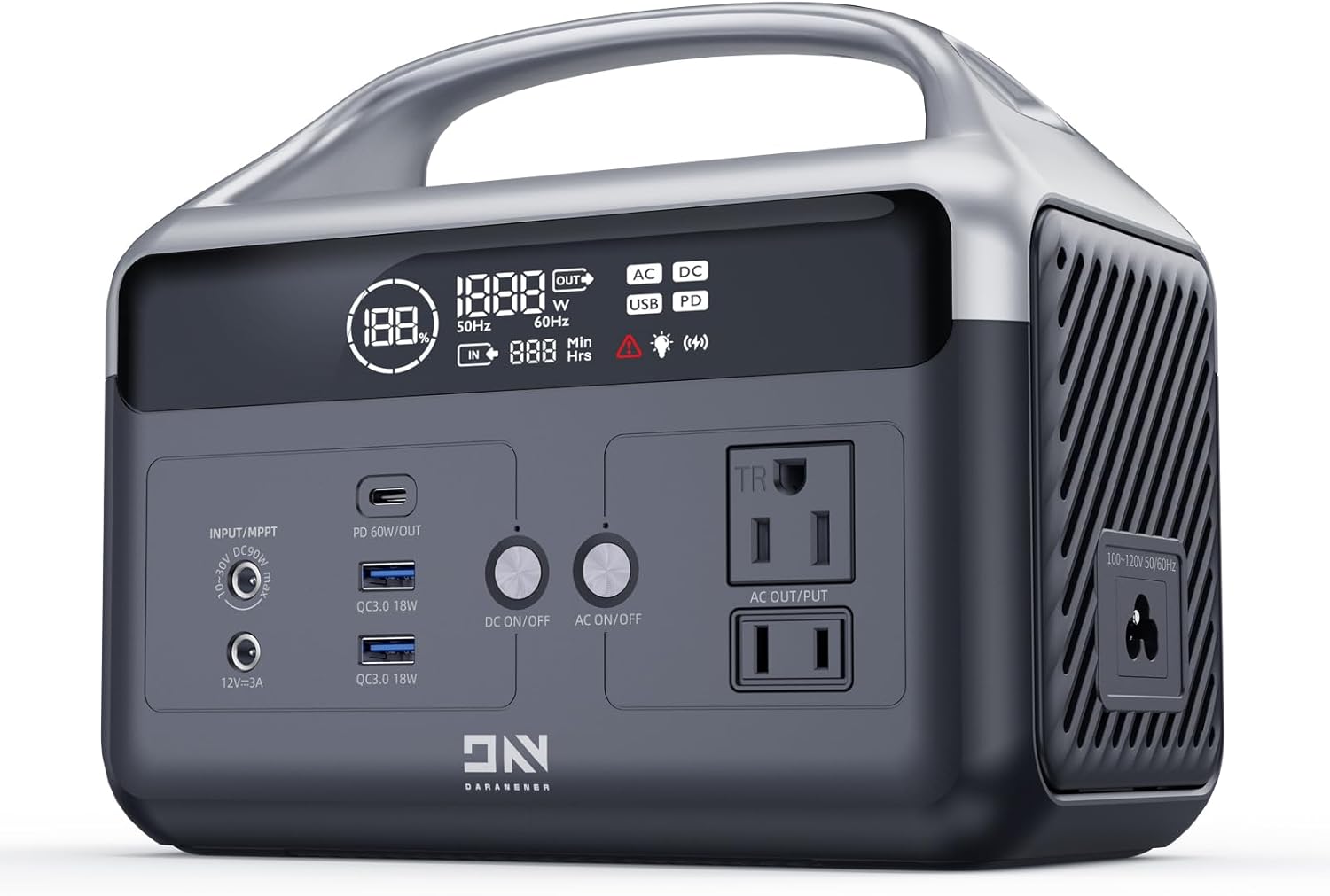 Ultra Fast 300W Portable Solar Power Station - DaranEner