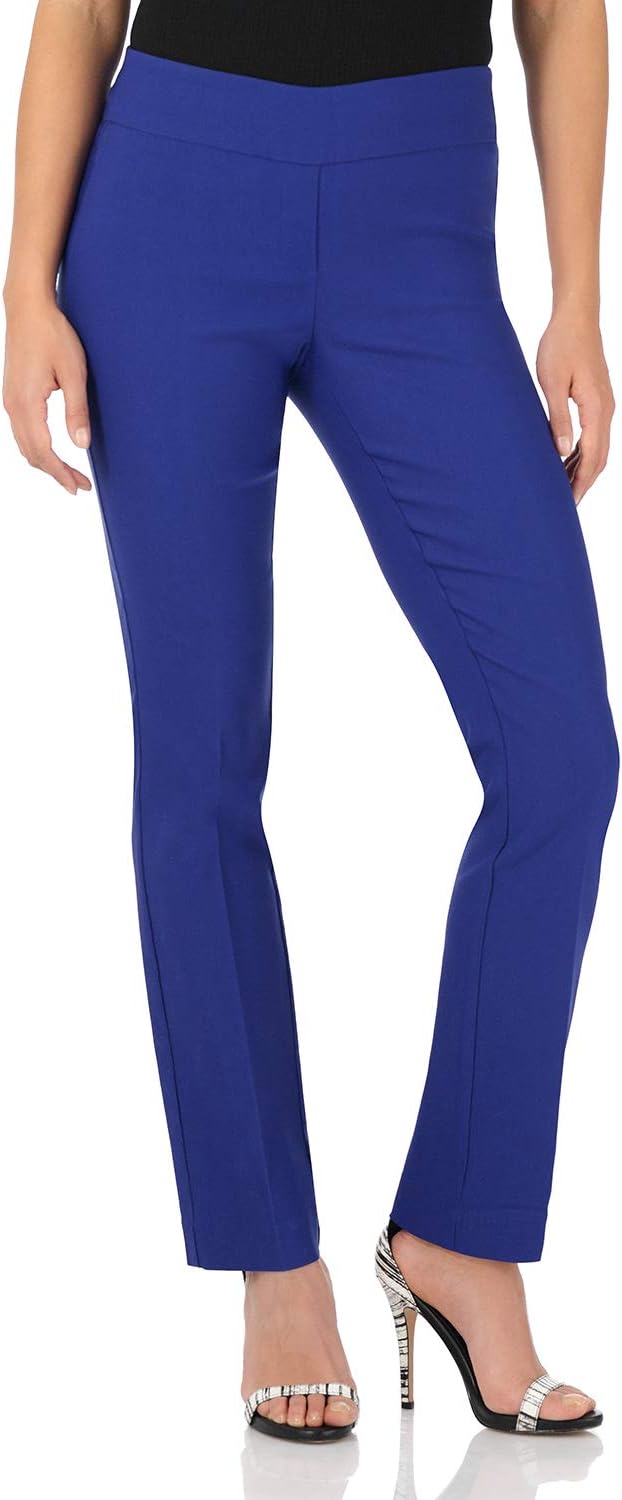 Rekucci Women's Comfort Stretchy Straight Leg Office Pant Review