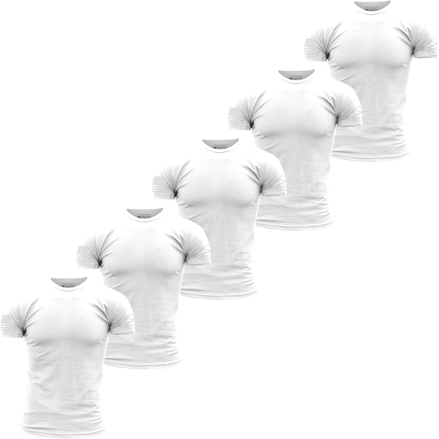 Grunt Style Basic Crew T-Shirt Pack for Ultimate Comfort