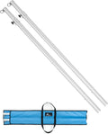 BLUEWING Sunshade Support Pole 2-Pack for Fishing Boats - Adjustable