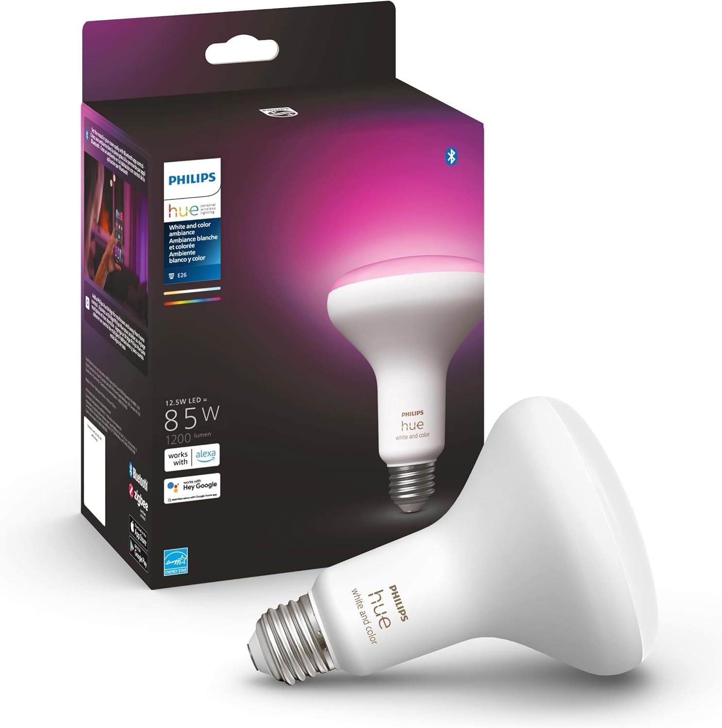 Philips Hue White & Color Ambiance BR30 Smart LED Bulb Review