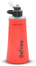 BeFree 1.0L Ultralight Collapsible Water Filter Bottle - Activated