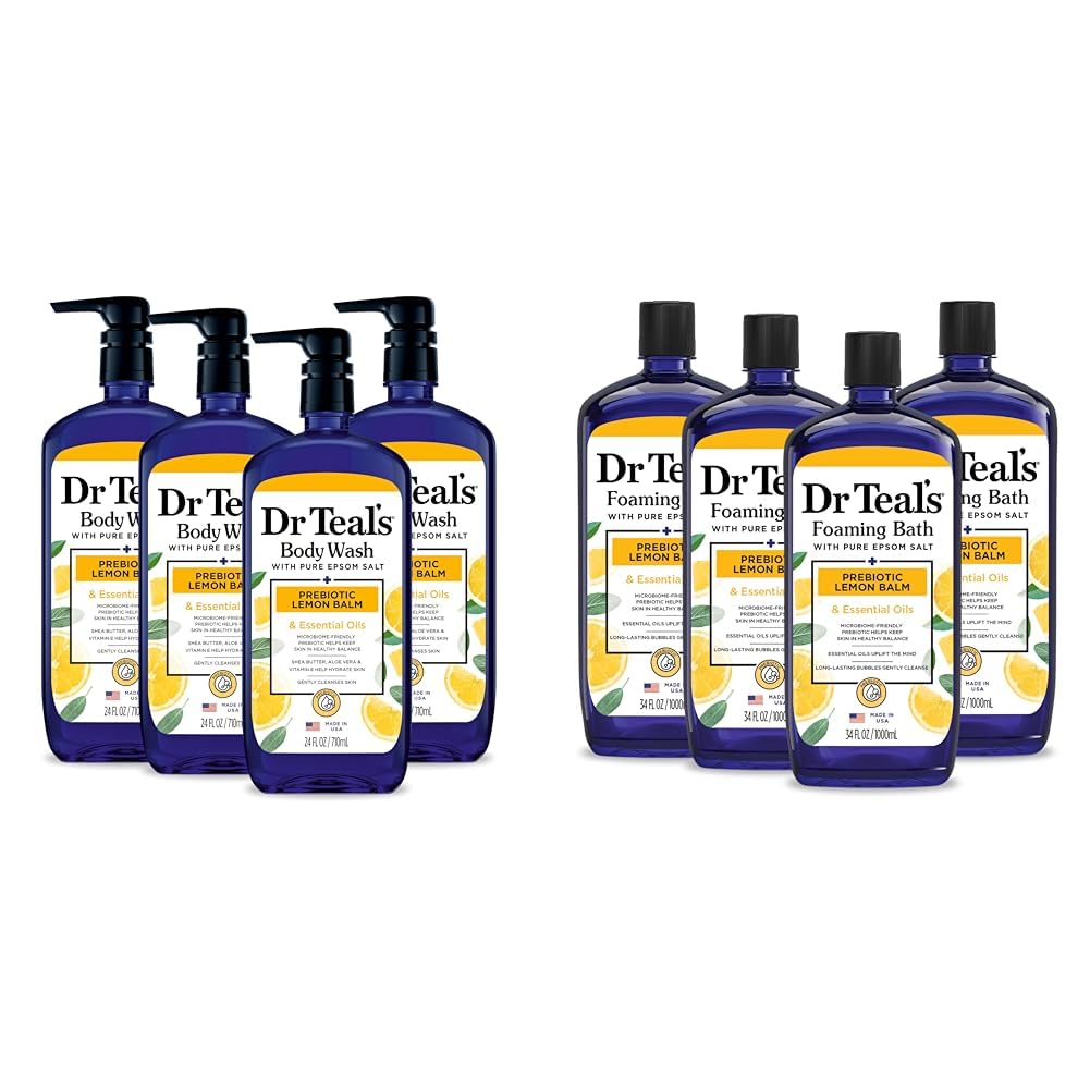 Dr Teal's Body Wash & Foaming Bath with Pure Epsom Salt