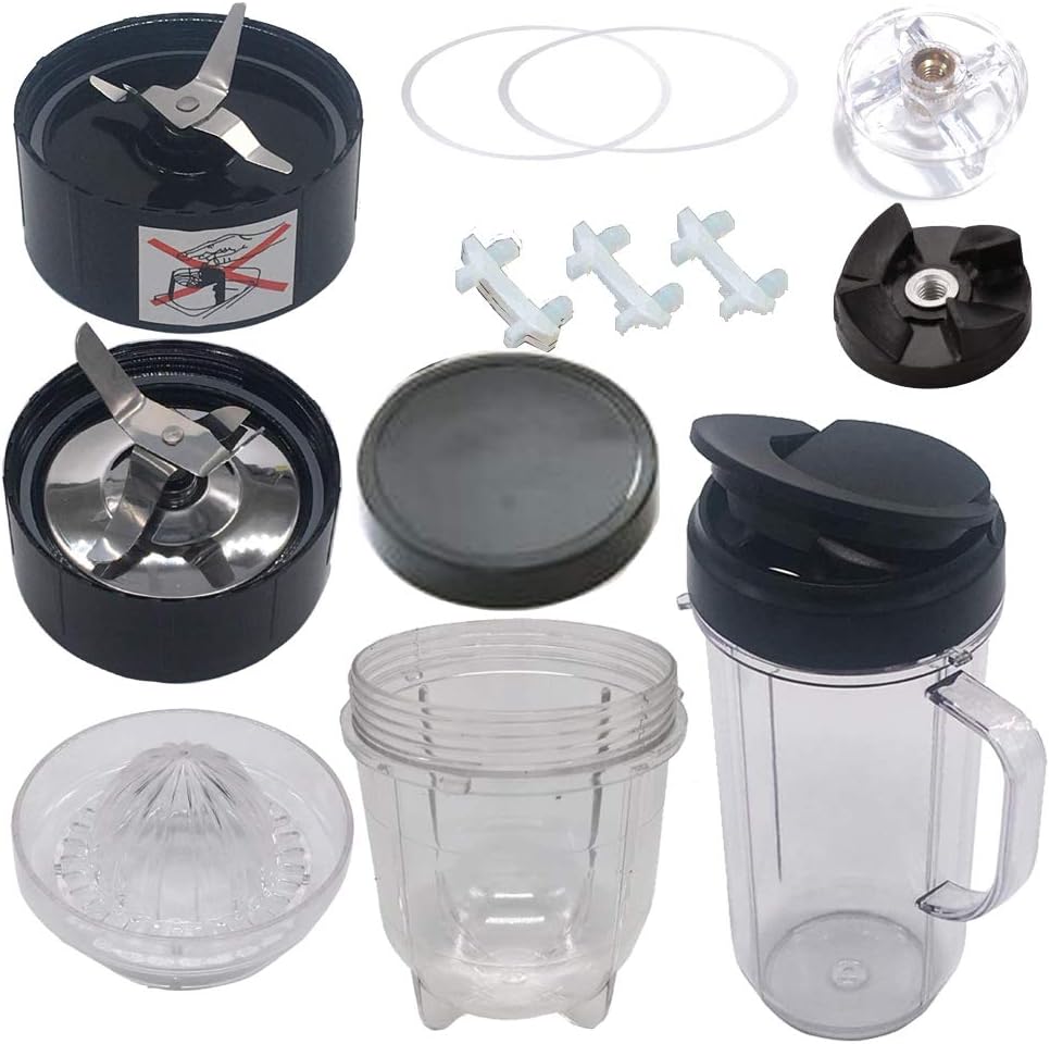 14-in-1 Magic Bullet Juicer Parts Set - Ultimate Replacement Kit