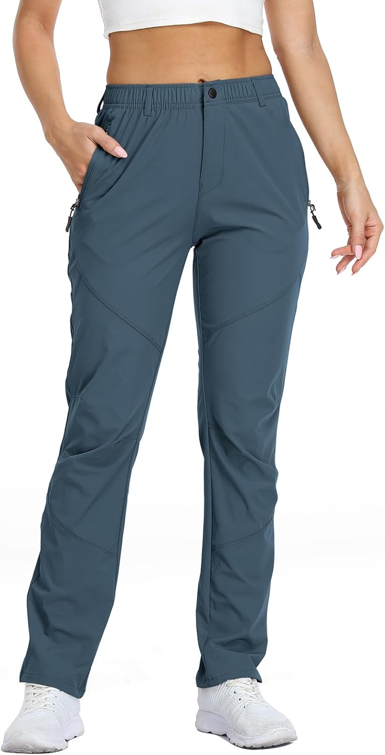 SPOSULEI Womens Summer Lightweight Quick Dry Hiking Pants