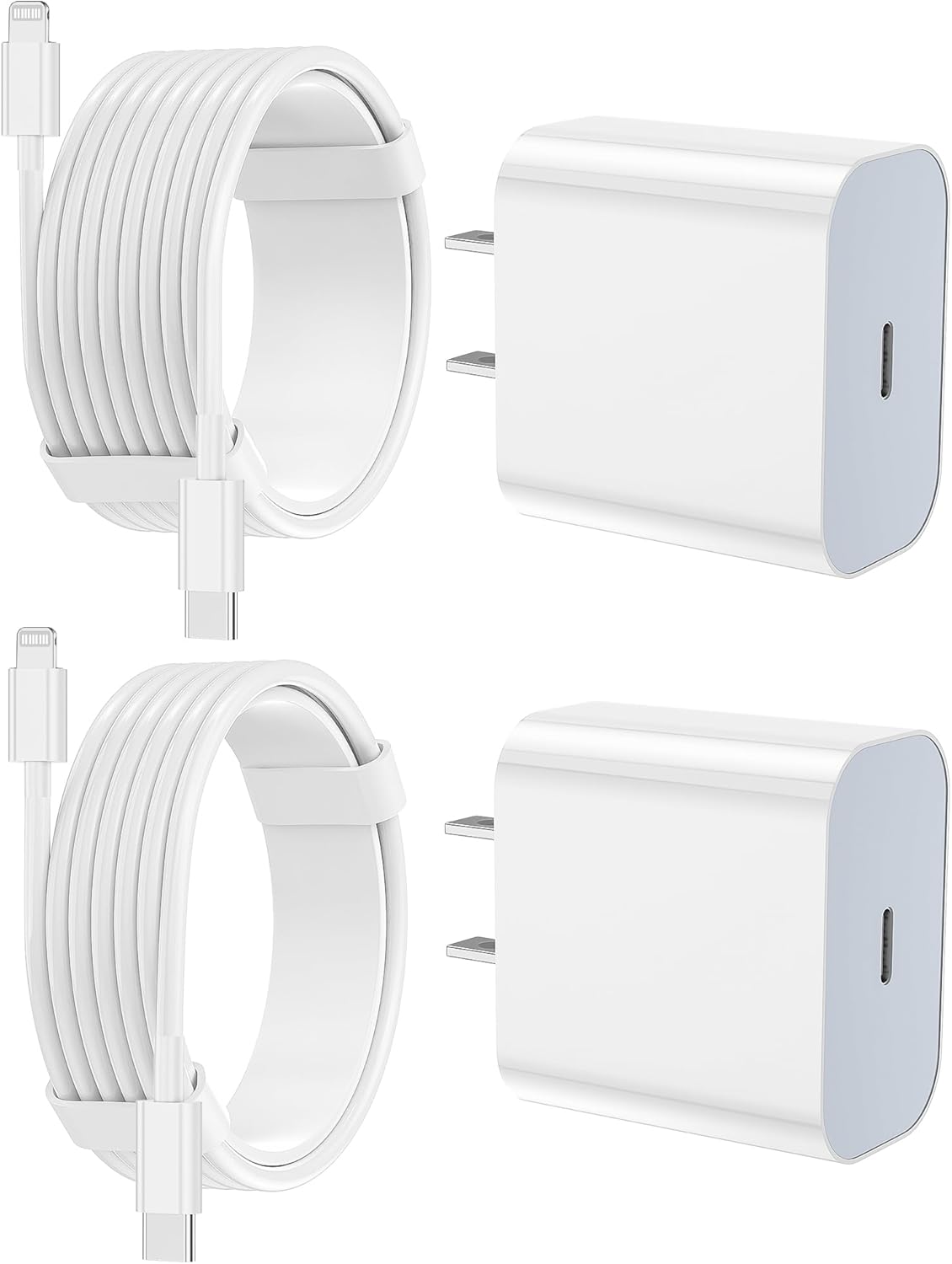 Fast Charge iPhone Set + Long Cables by FEEL2NICE