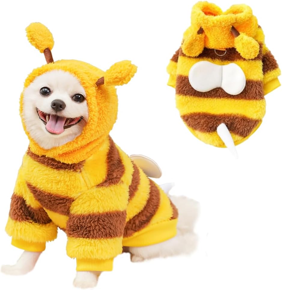 Cute Bunny Ears Pet Hoodie - Soft Knitwear