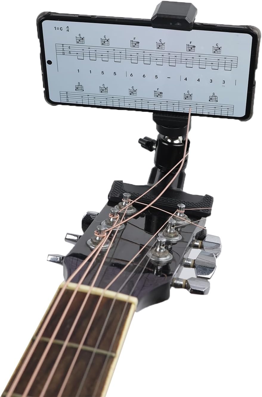 Guitar Phone Holder: Hands-Free Jamming