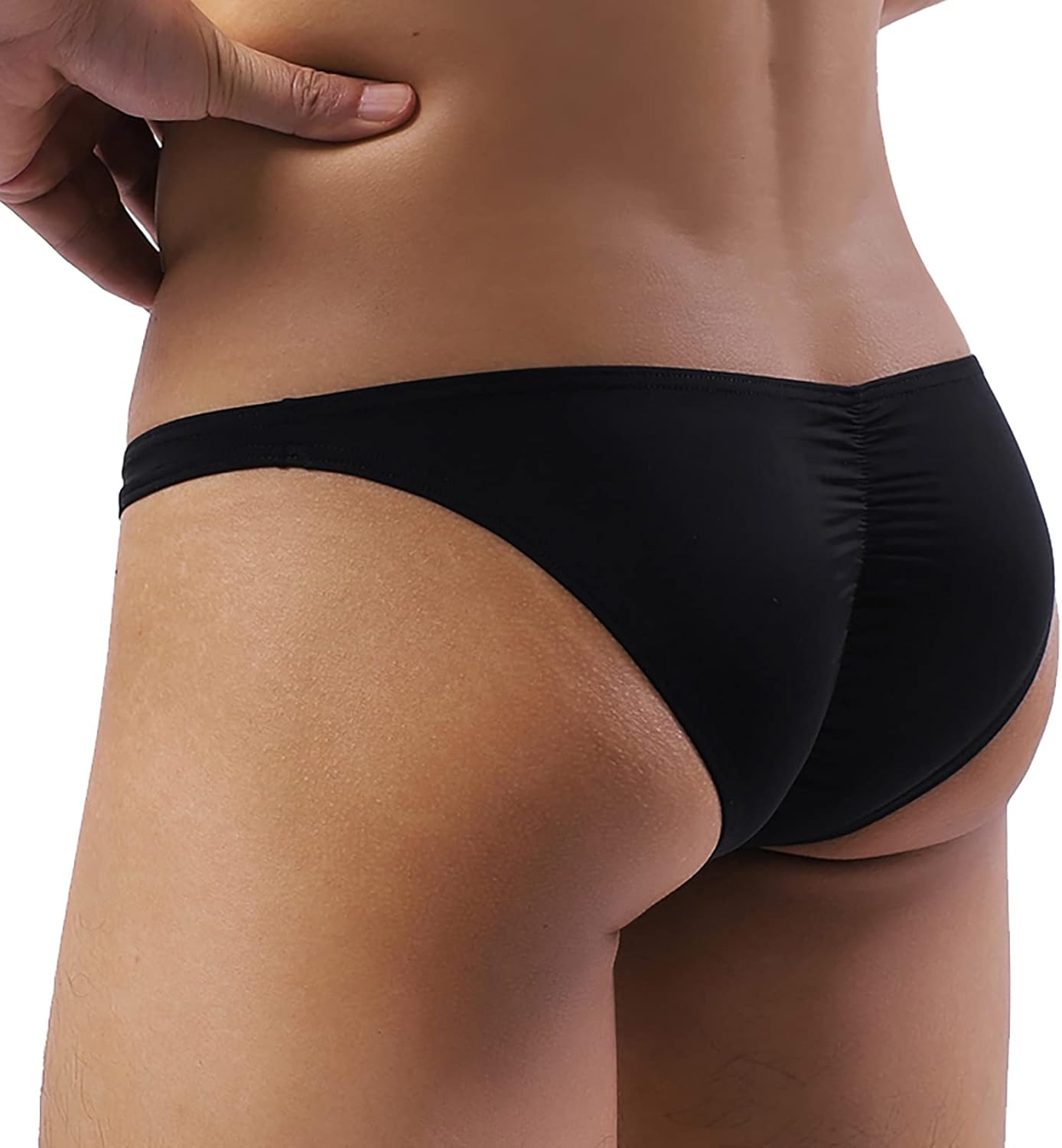 Ice Silk Low Waist Briefs for Men - Cool Comfort