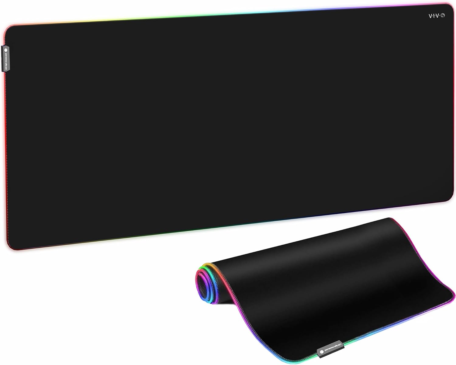 VIVO Extra Large RGB Desk Pad for Gaming and Office Use