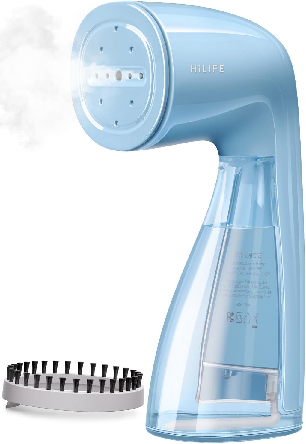 HiLIFE Steamer for Clothes: Efficient 1100W Handheld Wrinkle Remover