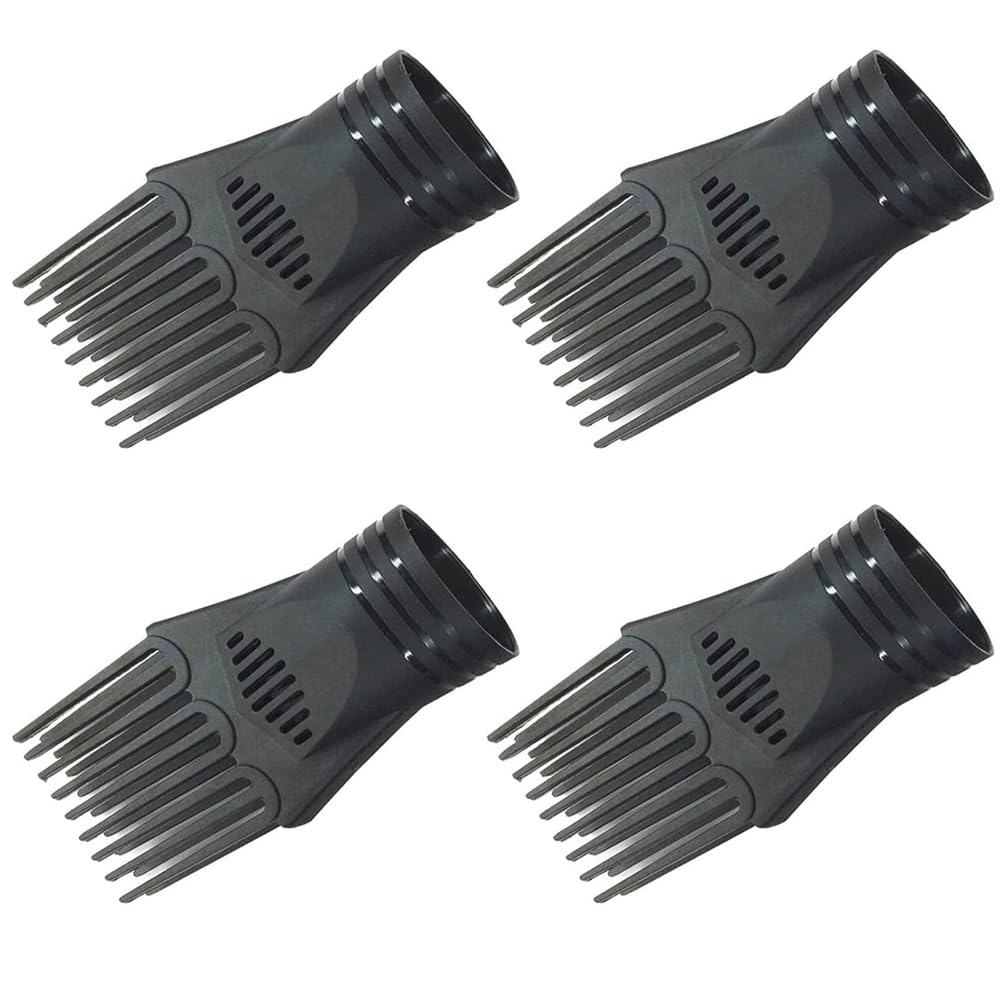 4Pcs Universal Hair Dryer Comb Set by Juroicessry