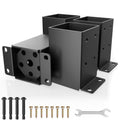 4x4 Post Base Heavy Duty Post Anchor Base - Rust-Proof Support