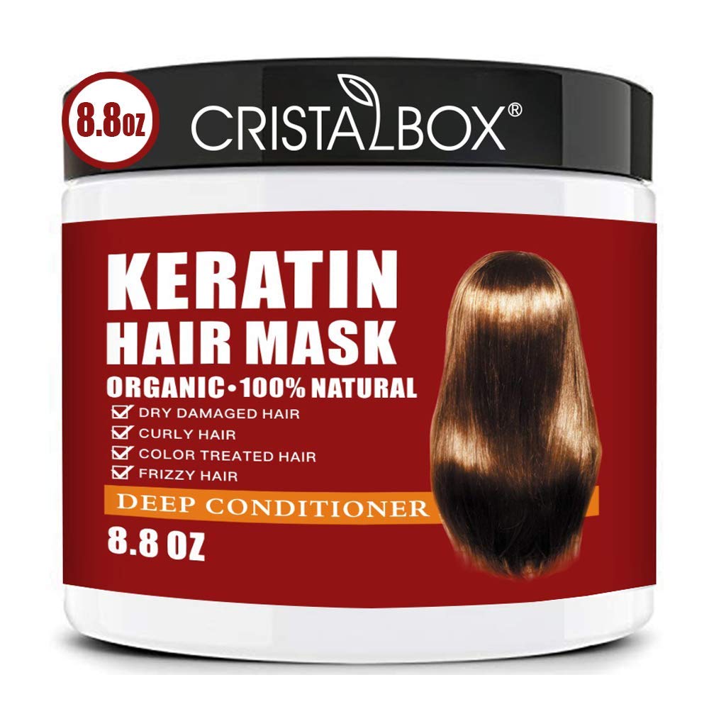 Deep Repair Keratin Hair Mask by CRISTALBOX