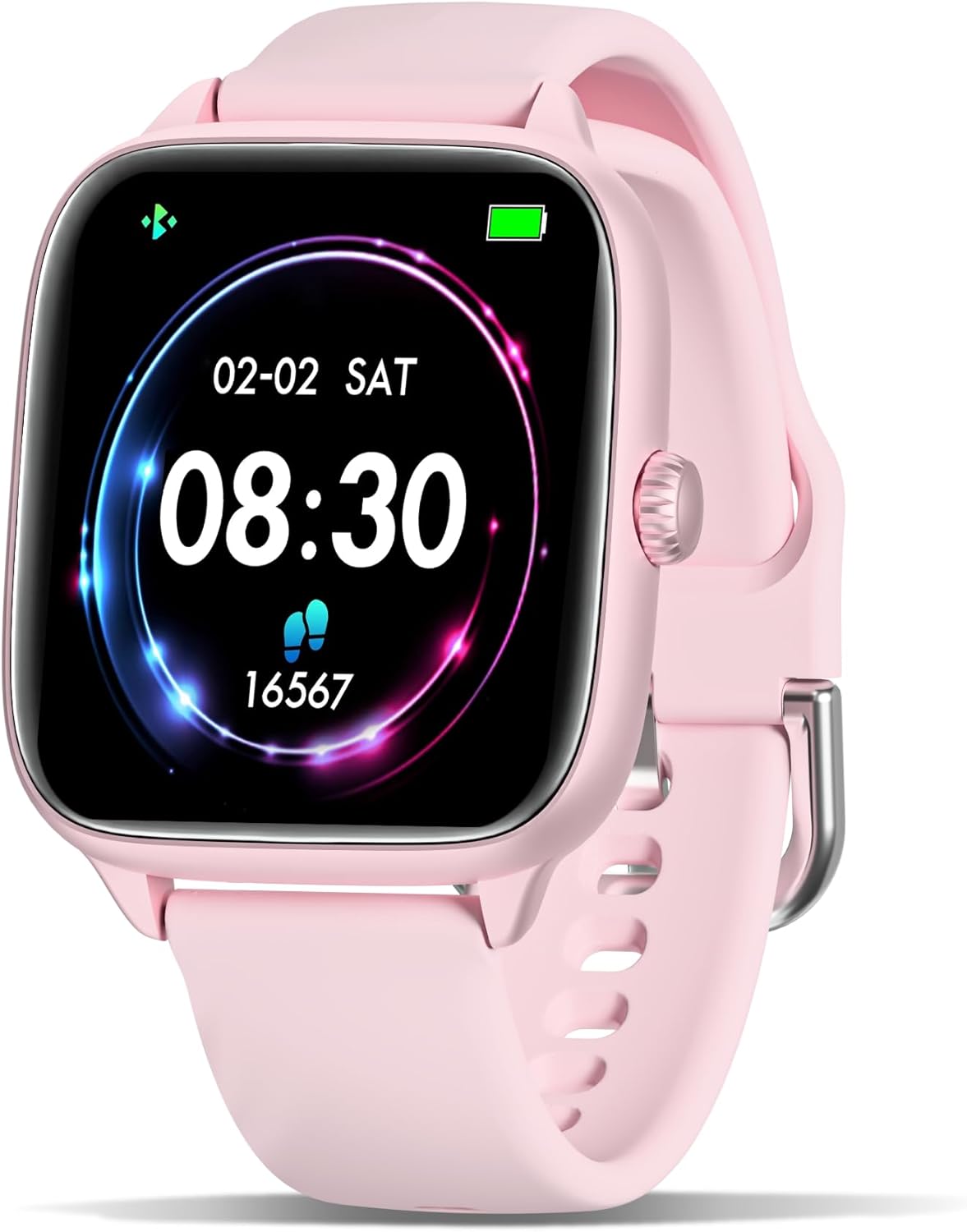 Fitness Tracker with Calls, Health Monitor & Sport Modes