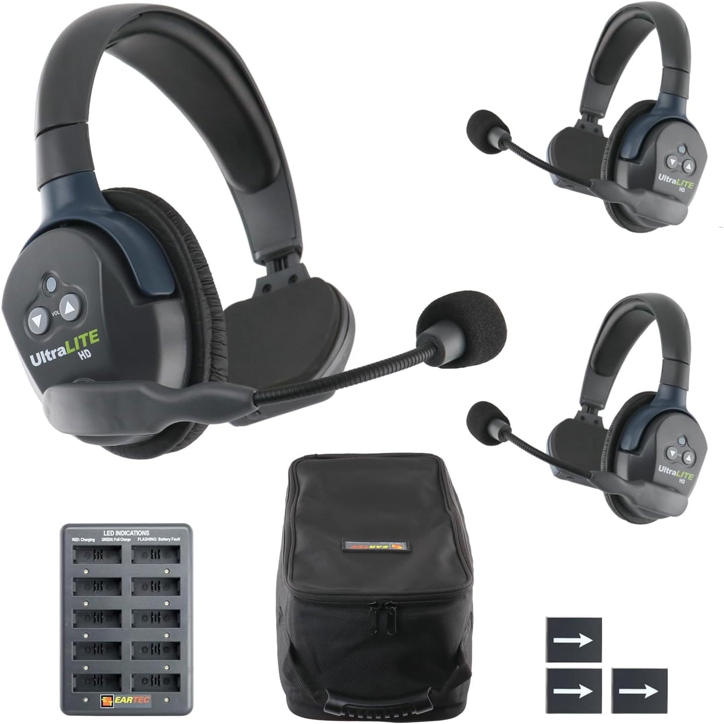 EARTEC UL3S Ultralite-HD 3-Person Wireless Intercom System