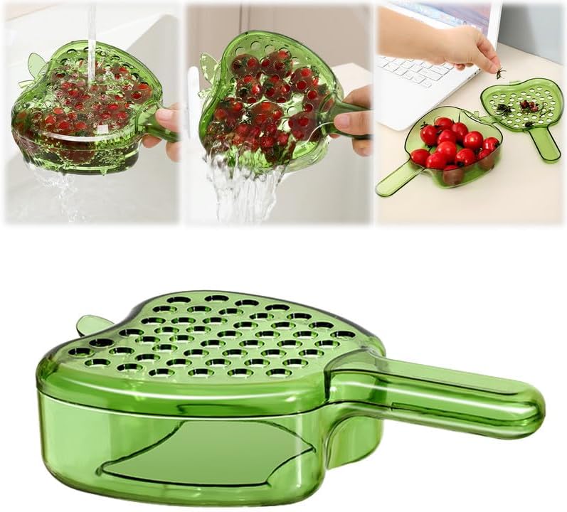 2-in-1 Fruit Drainer & Strainer by BOPOREAE