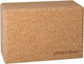 JadeYoga Cork Block - Non-Slip Yoga Prop