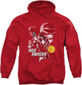 Power Rangers Red Ranger Unisex Adult Pull-Over Hoodie for Men