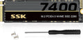 SSK M.2 NVMe SSD 4TB PCIe Gen4 x4 - High-Speed Internal SSD