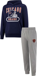 Ultra Game Youth NFL Official Extra Soft Fleece Pullover Hoodie Sports