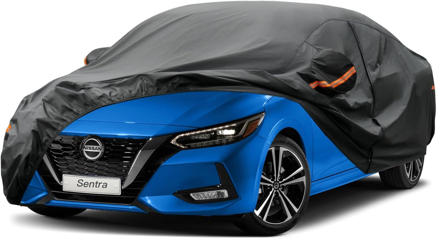Kayme 7 Layers Car Cover for Nissan Sentra - All Weather Protection