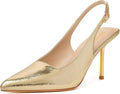 Sexy Slingback Pumps Pointed High Heels for Women - Elegant Comfort
