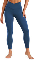 Butterluxe Crossover Waist Leggings 25in for Women - V Crossover High